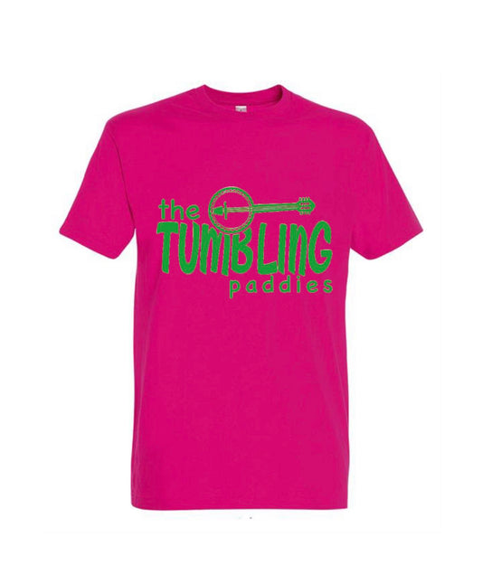 Tumbling Paddies Pink T-Shirt