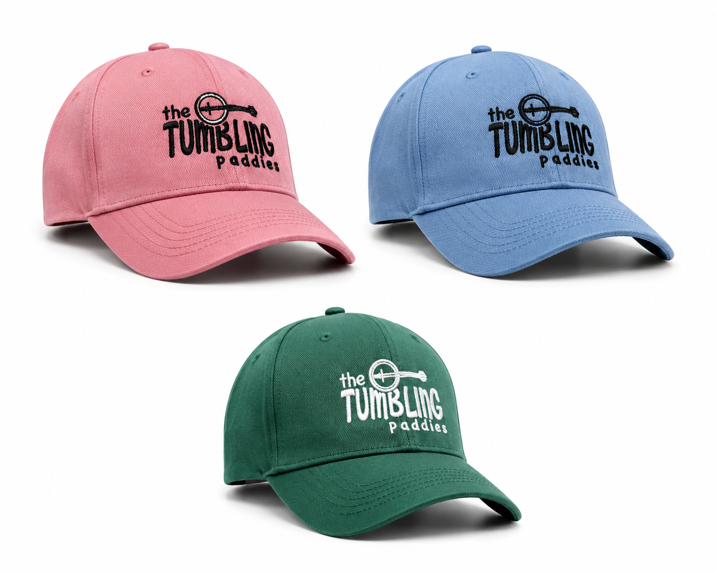 Tumbling Paddies Baseball Hats