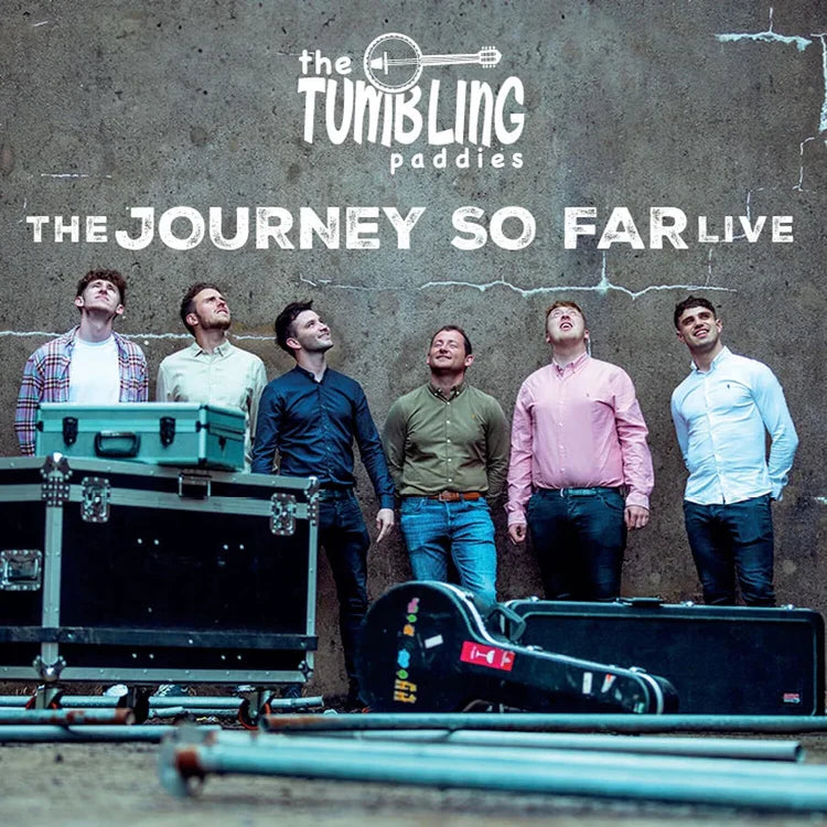 The Tumbling Paddies - The Journey So Far (Live) CD - Front